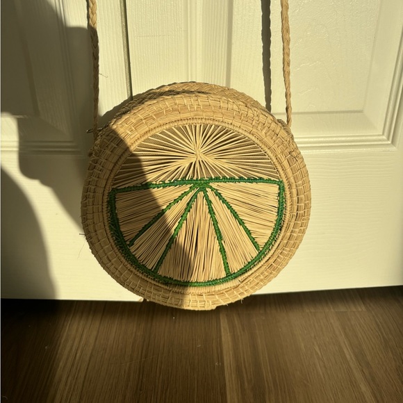 GENUINE RATTAN COLOMBIA BAG - Picture 2 of 3